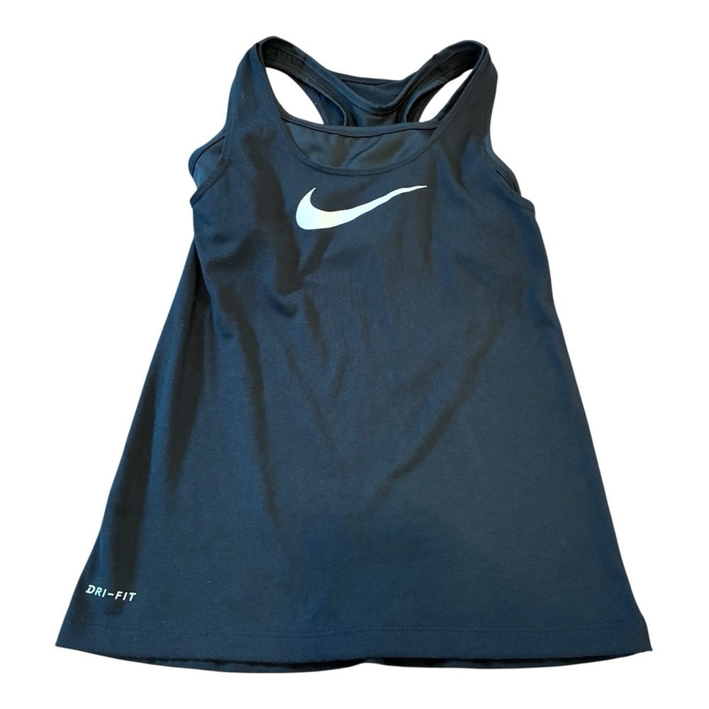 NIKE~ Dry Fit  Built-In Sports Bra Tank Top  Race‎ Back, Size Small